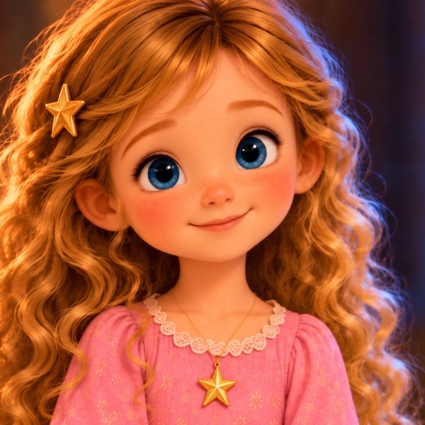 April, one of the three little princesses of Goodnight Castle